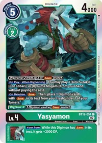 Yasyamon (Box Topper) #BT12-051 C