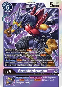 Arresterdramon (Box Topper) #BT12-077 U