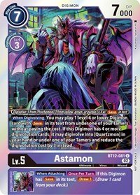 Astamon (Box Topper) #BT12-081 U