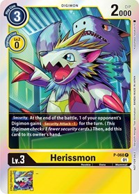 Herissmon - P-068 (Limited Card Pack) #P-068 P