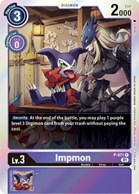 Impmon - P-071 (Limited Card Pack) #P-071 P