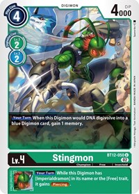 Stingmon #BT12-050 U