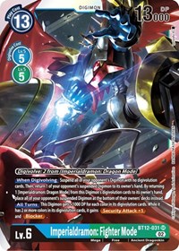 Imperialdramon: Fighter Mode #BT12-031 SR
