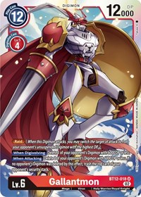 Gallantmon #BT12-018 SR