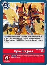 Pyro Dragons #BT12-099 C