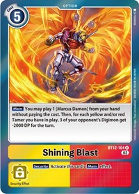 Shining Blast #BT12-104 R