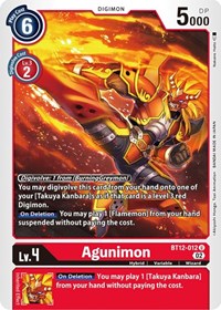 Agunimon #BT12-012 U