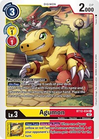 Agumon - BT12-034 #BT12-034 C