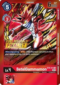BetelGammamon (2023 Regionals Finalist) #BT8-013 C