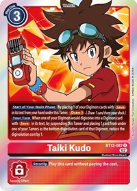 Taiki Kudo #BT12-087 R