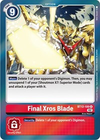 Final Xros Blade #BT12-100 R