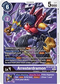 Arresterdramon #BT12-077 U
