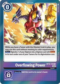 Overflowing Power #BT12-109 R