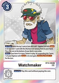 Watchmaker #BT12-098 R