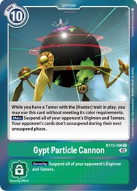 Gypt Particle Cannon #BT12-106 R