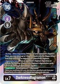 DarknessBagramon #BT12-111 SEC