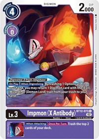 Impmon (X Antibody) #BT12-073 C