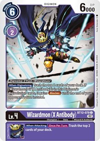 Wizardmon (X Antibody) #BT12-078 C