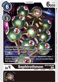 Sephirothmon #BT12-065 U