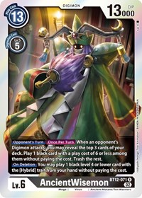 AncientWisemon #BT12-071 R
