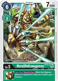 MetallifeKuwagamon #BT12-053 C