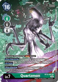 Quartzmon (Alternate Art) #BT12-057 SR