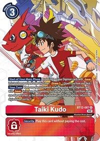 Taiki Kudo (Alternate Art) #BT12-087 R
