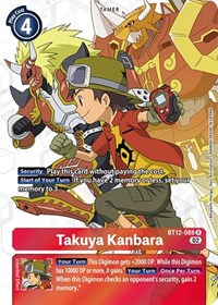 Takuya Kanbara (Alternate Art) #BT12-088 R