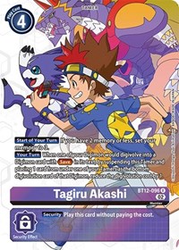 Tagiru Akashi (Alternate Art) #BT12-096 R