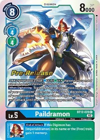 Paildramon #BT12-028 R