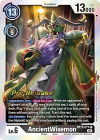 AncientWisemon #BT12-071 R