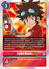 Taiki Kudo #BT12-087 R