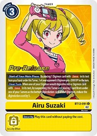 Airu Suzaki #BT12-091 U