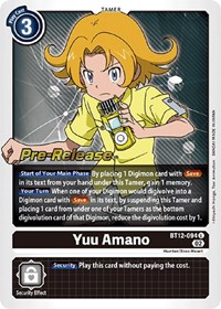 Yuu Amano #BT12-094 U