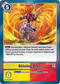 Shining Blast #BT12-104 R