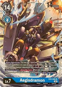 Aegisdramon #EX3-026 SR