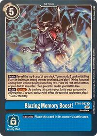 Blazing Memory Boost! #BT10-097 R