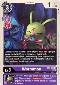 Wormmon #EX3-055 R