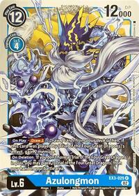 Azulongmon #EX3-025 R