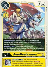 AeroVeedramon #EX3-033 R