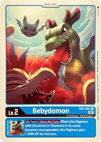 Bebydomon #EX3-001 U
