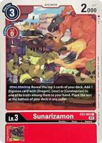 Sunarizamon #EX3-003 C