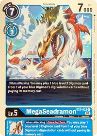 MegaSeadramon #EX3-022 R