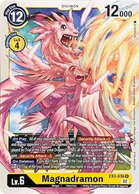 Magnadramon #EX3-036 R