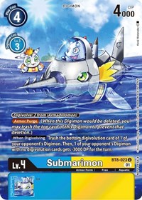 Submarimon (Official Tournament Pack Vol.9) #BT8-023 U