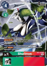 Shurimon (Official Tournament Pack Vol.9) #BT8-048 U