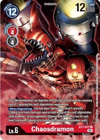 Chaosdramon (Winner Pack Across Time) #BT7-017 R