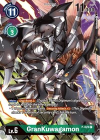 GranKuwagamon - P-025 (Winner Pack Across Time) #P-025 P