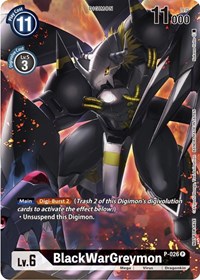 BlackWarGreymon - P-026 (Winner Pack Across Time) #P-026 P
