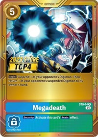 Megadeath (2023 Store Top 4) #ST9-14 R